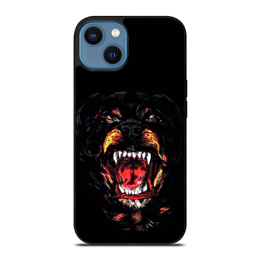 Givenchy Dog Rottweiler iPhone 14 Case