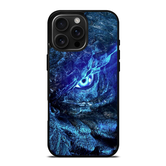 Godzilla Half Face Wallpaper iPhone 16 Pro Max Case