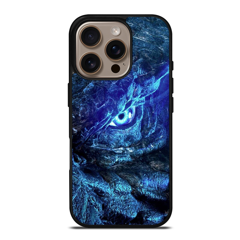 Godzilla Half Face Wallpaper iPhone 16 Pro Case