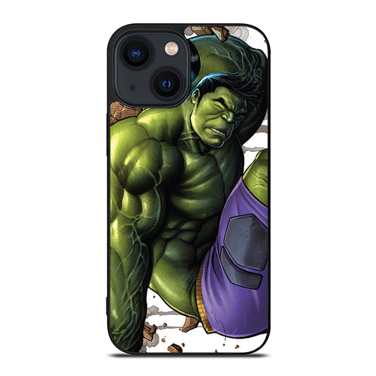 Green Hulk Comic iPhone 14 Plus Case