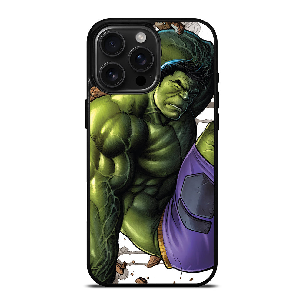 Green Hulk Comic iPhone 16 Pro Max Case