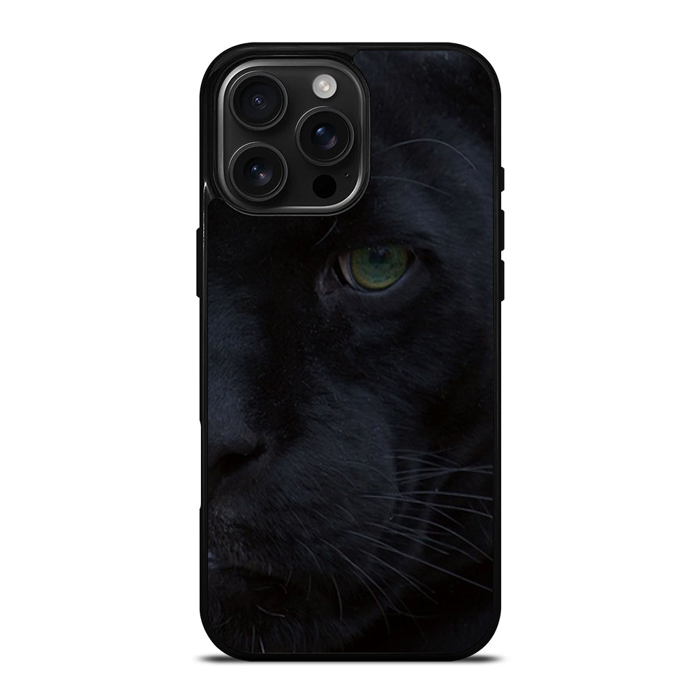 HALF FACE BLACK PANTHER iPhone 16 Pro Max Case