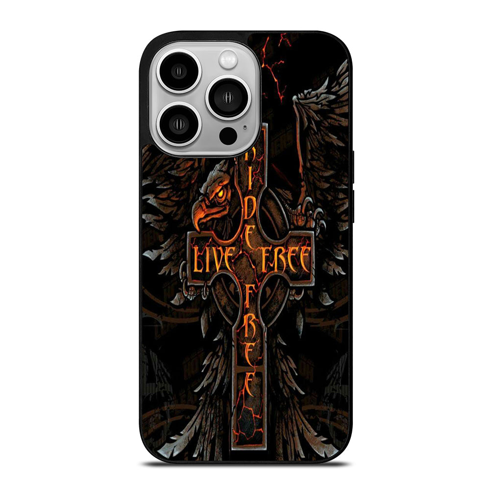 HARLEY RIDE LIVE FREE iPhone 14 Pro Case