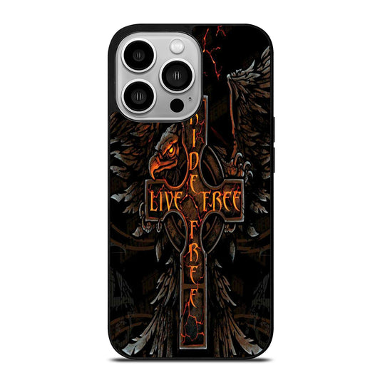 HARLEY RIDE LIVE FREE iPhone 14 Pro Case