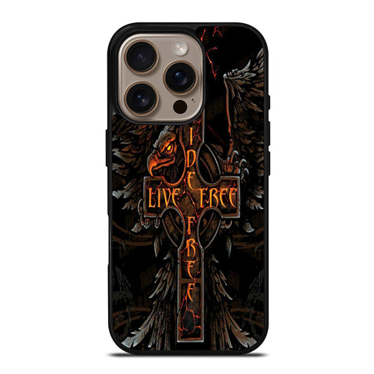 HARLEY RIDE LIVE FREE iPhone 16 Pro Case