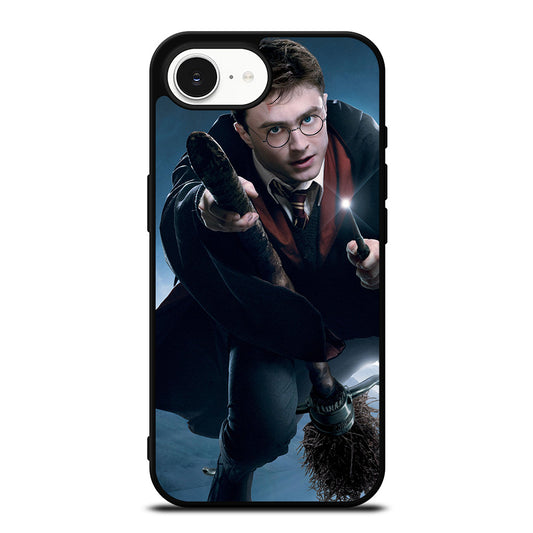HARRY POTTER CASE iPhone 16e case black TPU silicone rubber protective cover by Casedear
