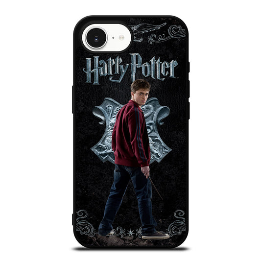 HARRY POTTER DESIGN iPhone 16e case black TPU silicone rubber protective cover by Casedear