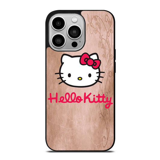 HELLO KITTY FACE iPhone 14 Pro Case