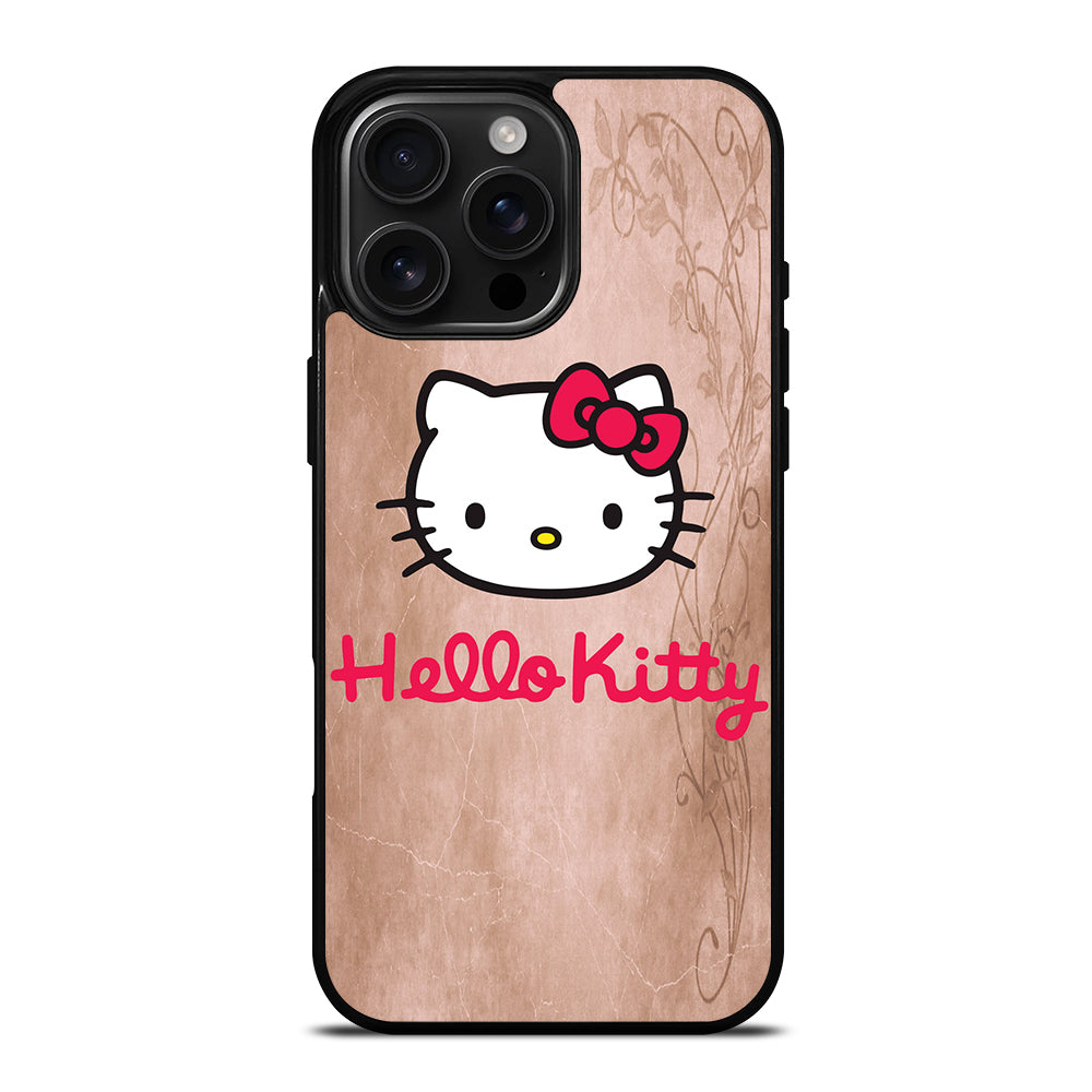 HELLO KITTY FACE iPhone 16 Pro Max Case