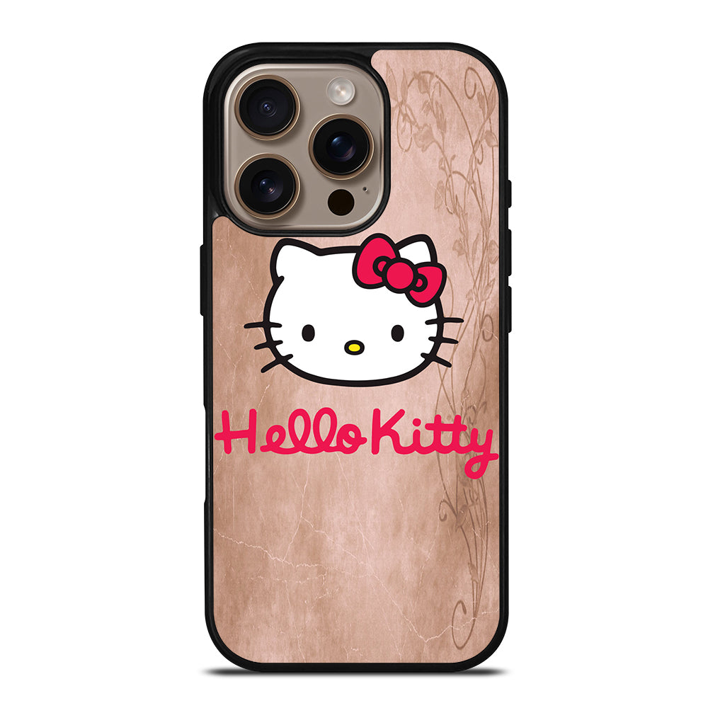 HELLO KITTY FACE iPhone 16 Pro Case