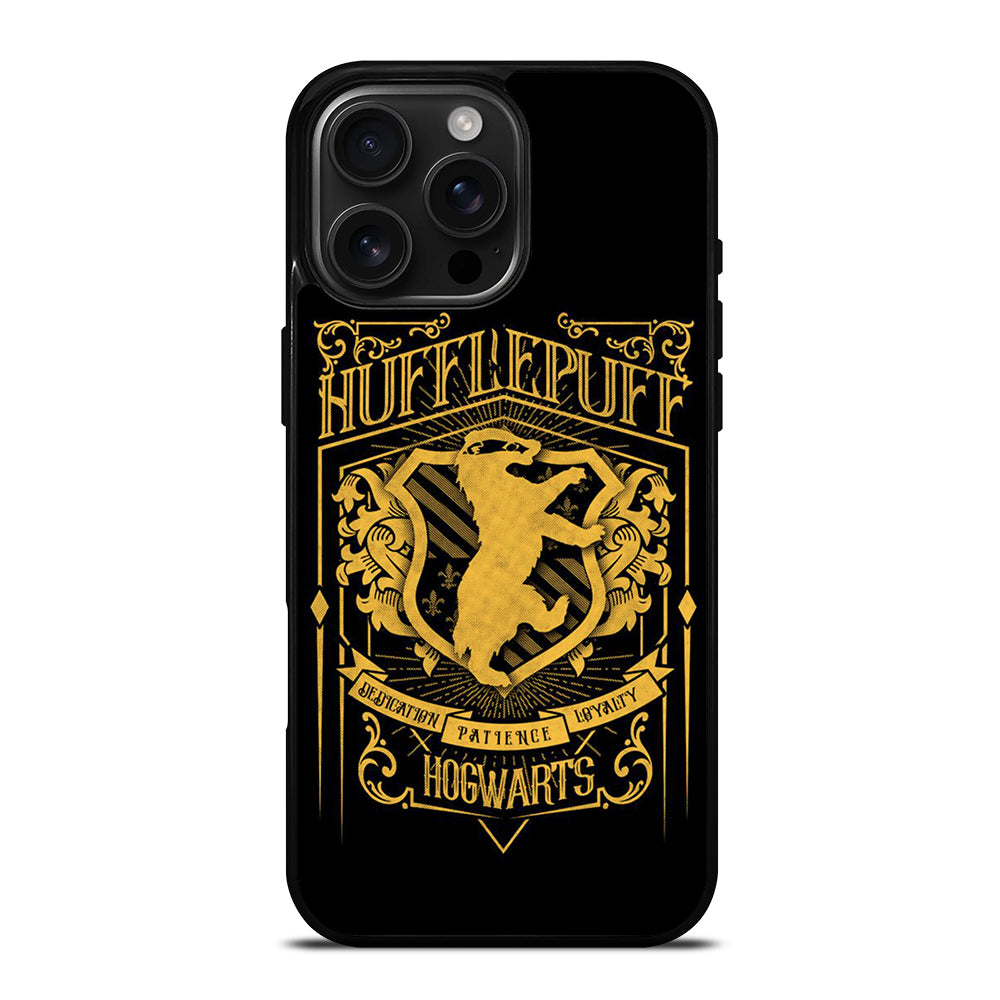 Hogwarts Hufflepuff Loyalty iPhone 16 Pro Max Case