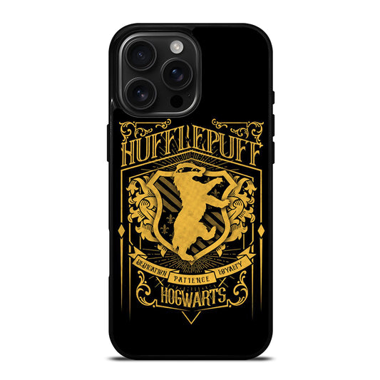 Hogwarts Hufflepuff Loyalty iPhone 16 Pro Max Case