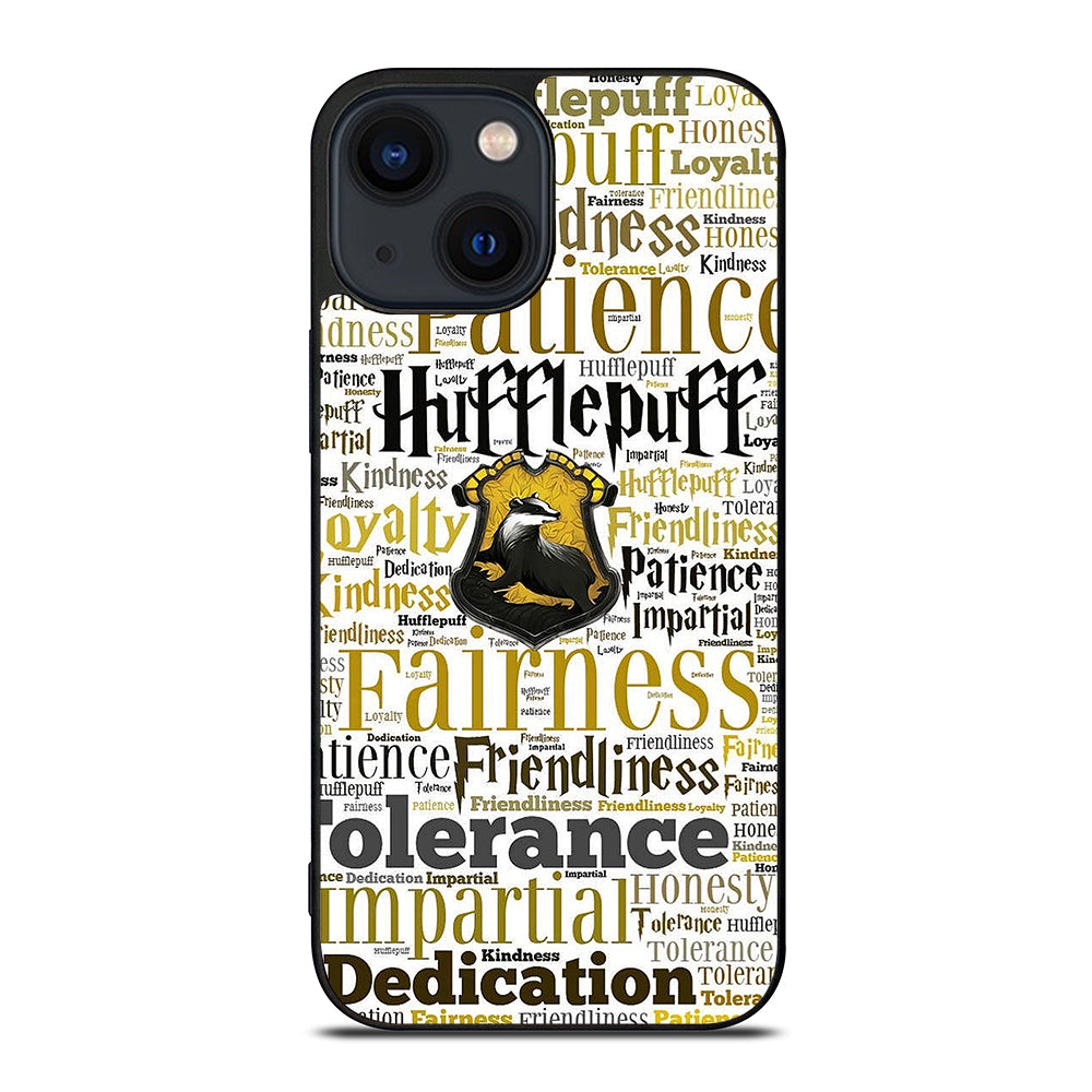 Hufflepuff Harry Potter Wallpaper iPhone 14 Plus Case
