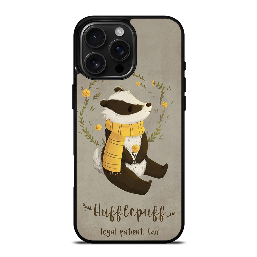 Hufflepuff Loyal Patient Fair iPhone 16 Pro Max Case