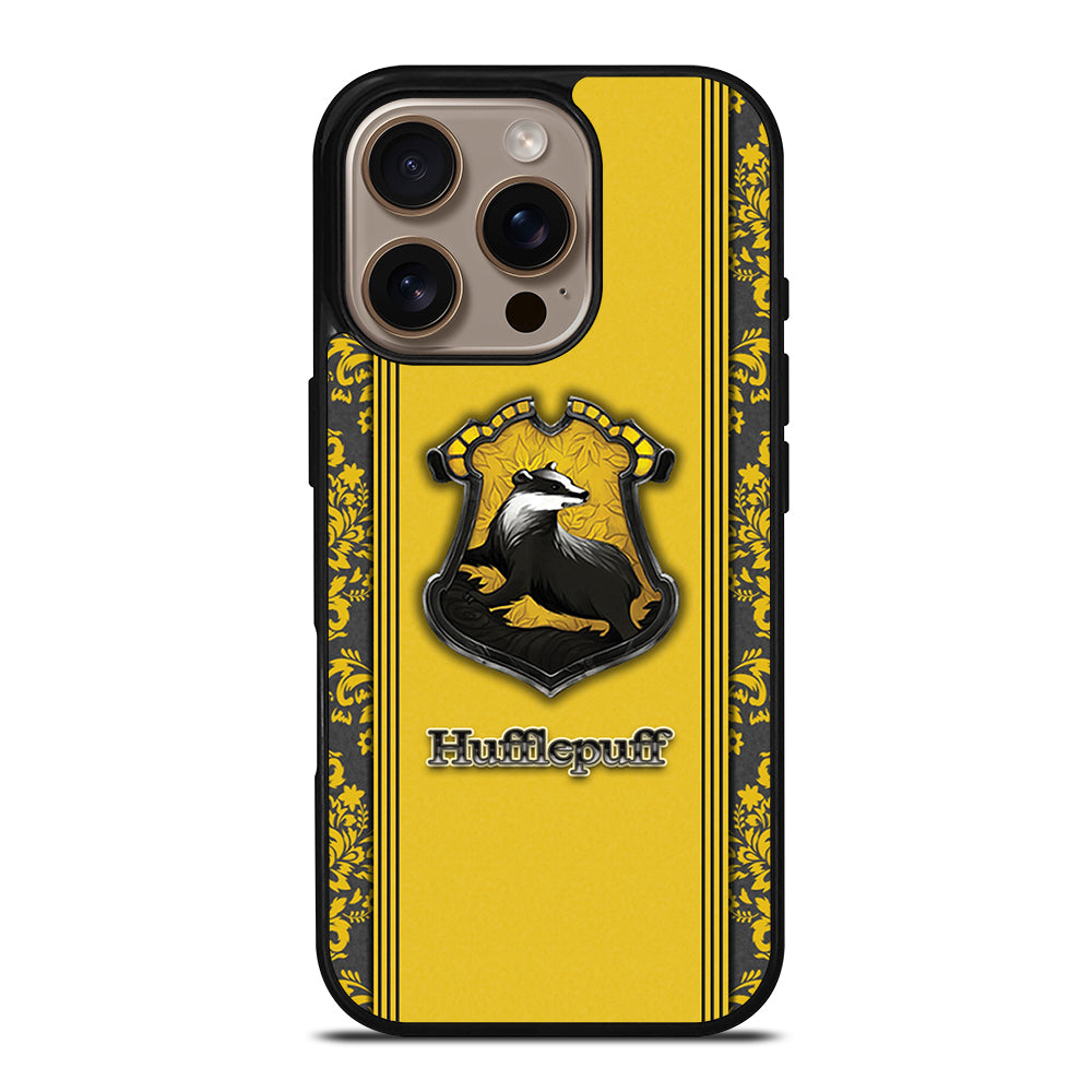 Hufflepuff Wallpaper iPhone 16 Pro Case