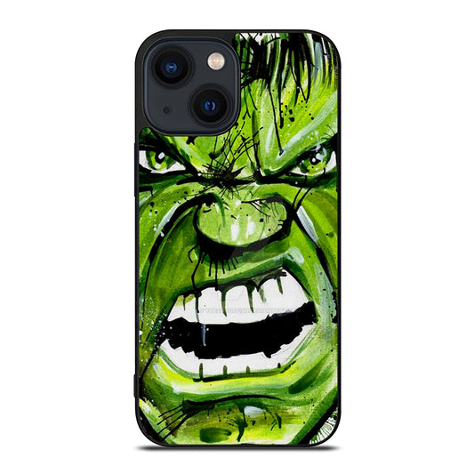 Hulk Comic Face iPhone 14 Plus Case
