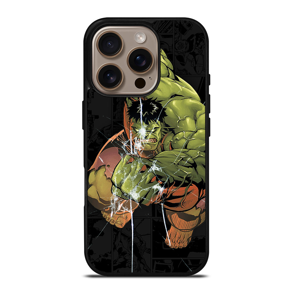 Hulk Comic In Action iPhone 16 Pro Case