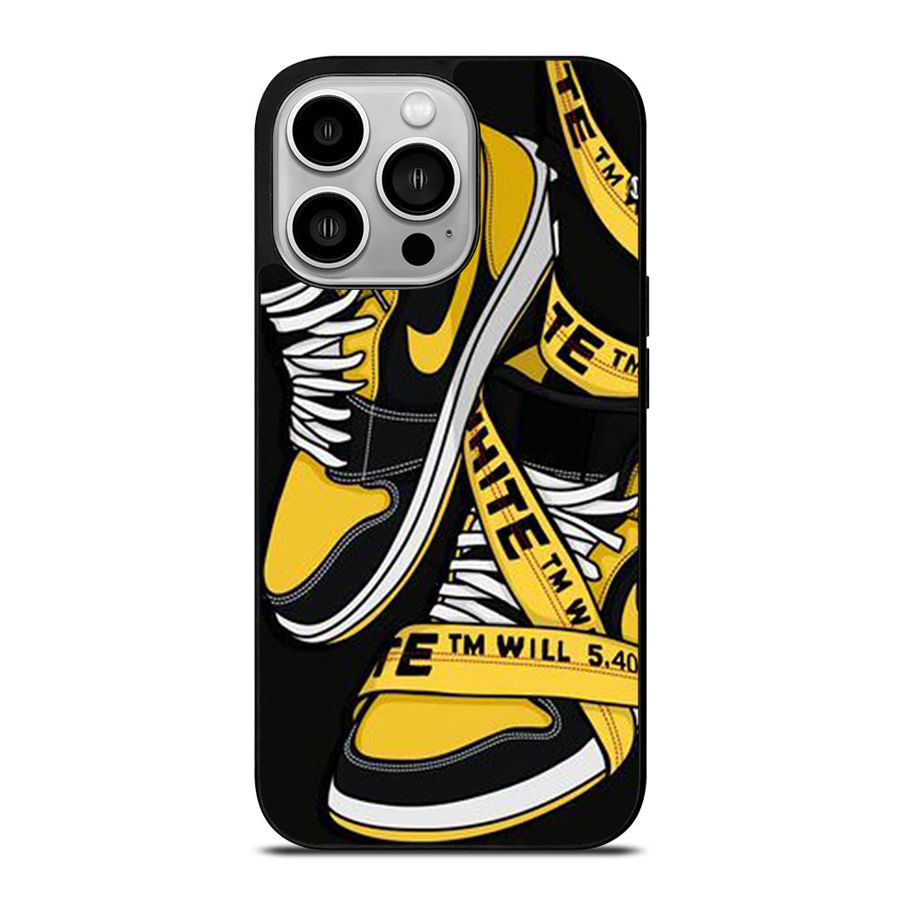 Hypebeast Trendy Off White iPhone 14 Pro Case