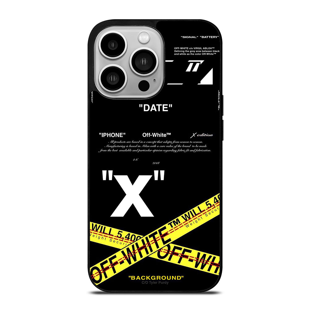 Hypebeast X Off White iPhone 14 Pro Case