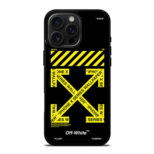 Hypebeast iPhone Off White iPhone 16 Pro Max Case