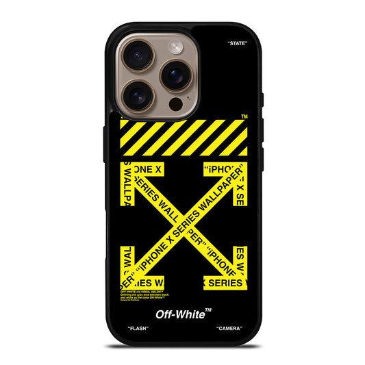 Hypebeast iPhone Off White iPhone 16 Pro Case