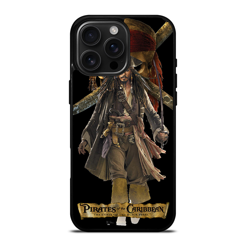 JACK PIRATES OF THE CARIBBEAN iPhone 16 Pro Max Case