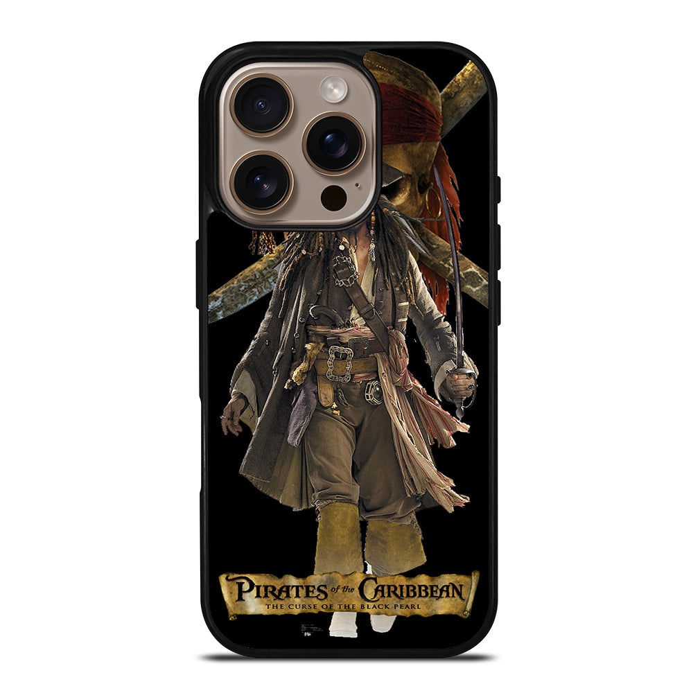 JACK PIRATES OF THE CARIBBEAN iPhone 16 Pro Case