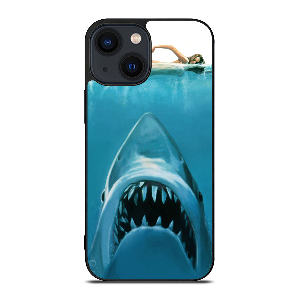 JAWS SHARK DANGER iPhone 14 Plus Case