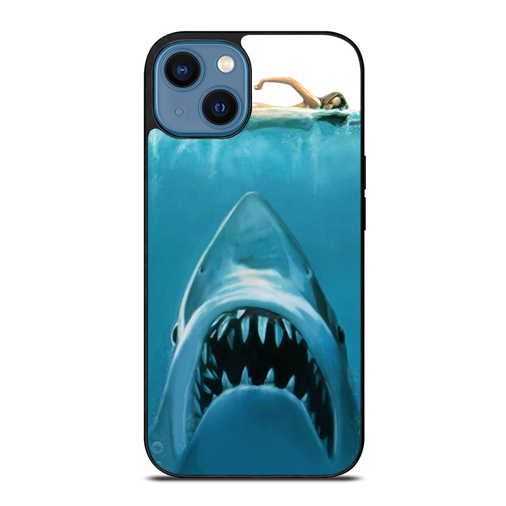 JAWS SHARK DANGER iPhone 14 Case