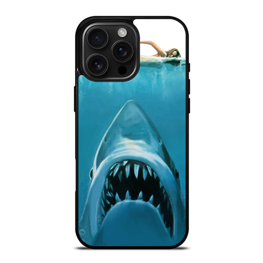 JAWS SHARK DANGER iPhone 16 Pro Max Case