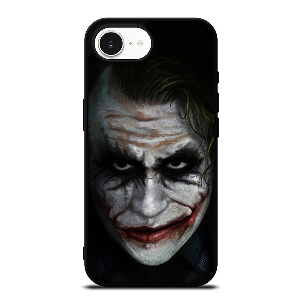JOKER iPhone 16e case black TPU silicone rubber protective cover by Casedear