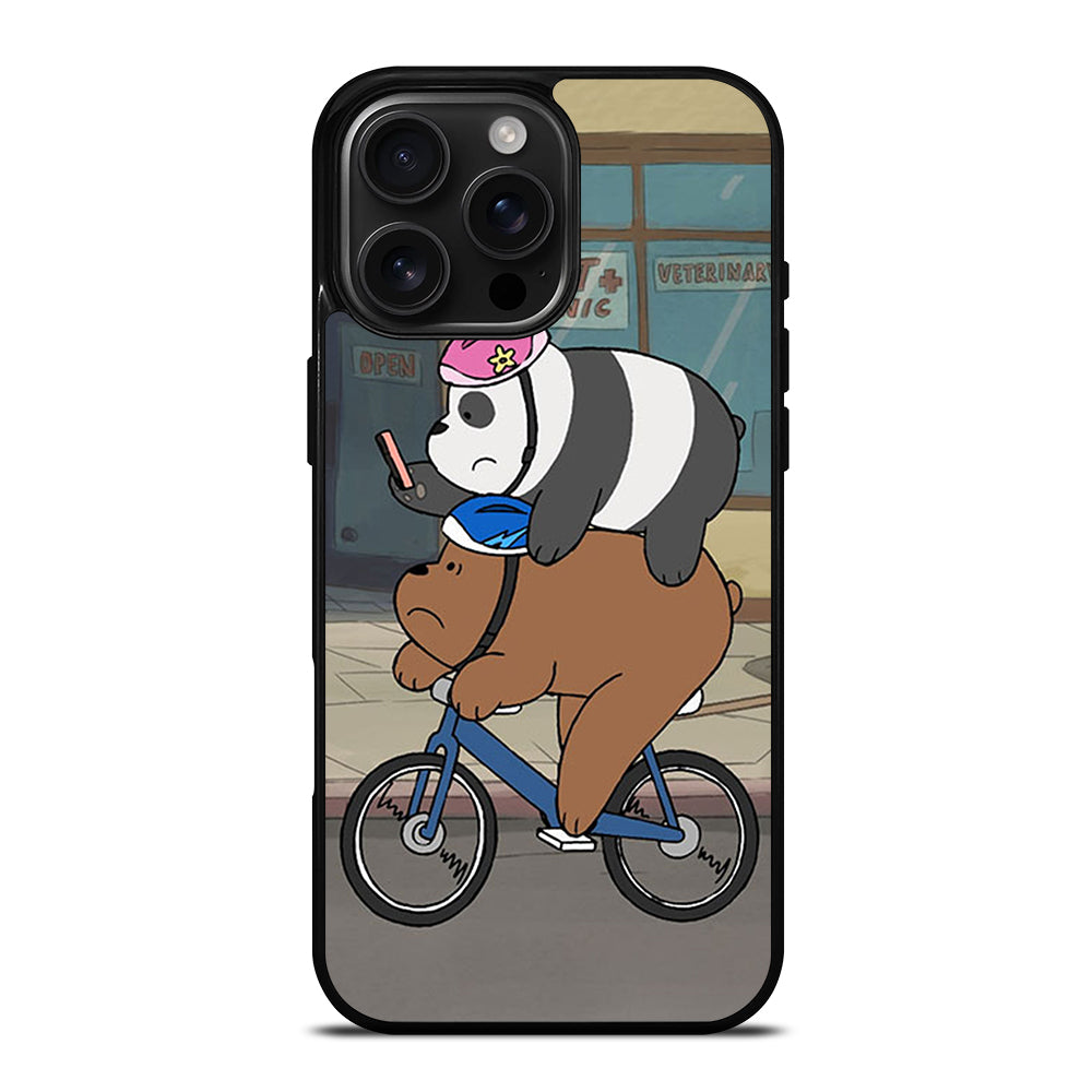 JOYFUL WE BARE BEARS iPhone 16 Pro Max Case