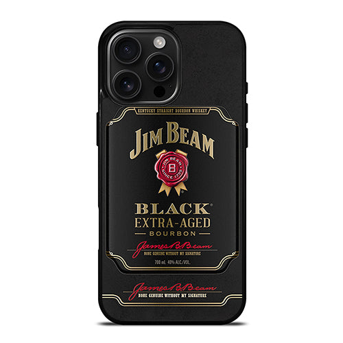 Jim Beam Black Extra Aged iPhone 16 Pro Max Case