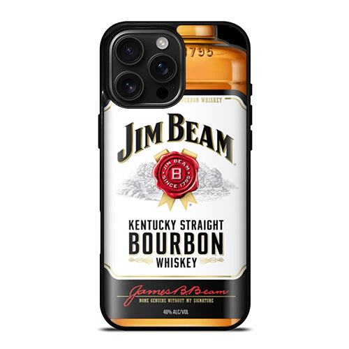 Jim Beam Bottle iPhone 16 Pro Max Case