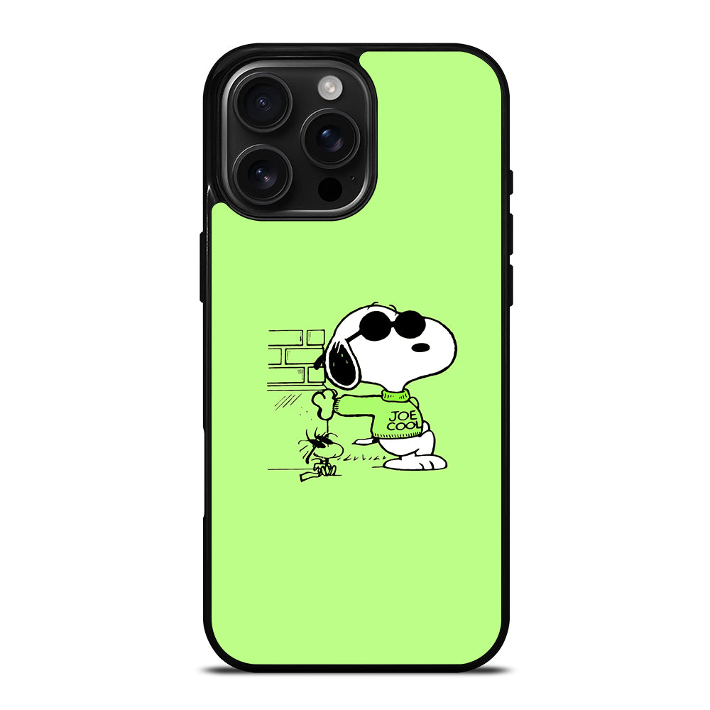 Joe Cool Snoopy Dog iPhone 16 Pro Max Case