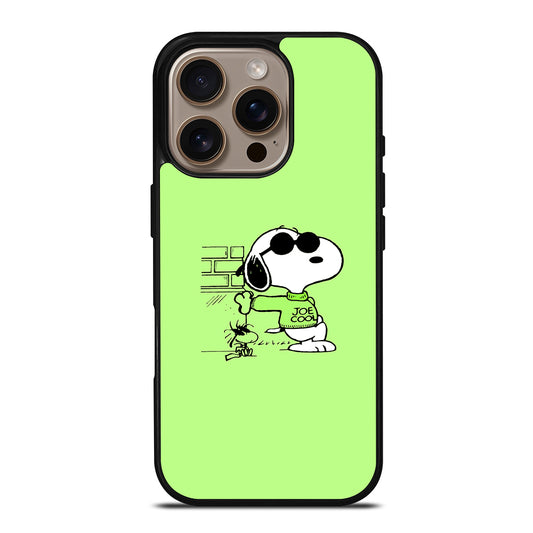 Joe Cool Snoopy Dog iPhone 16 Pro Case