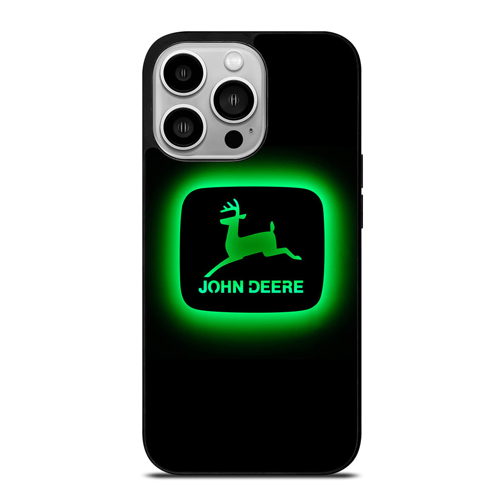 John Deere Green Light Illusion iPhone 14 Pro Case