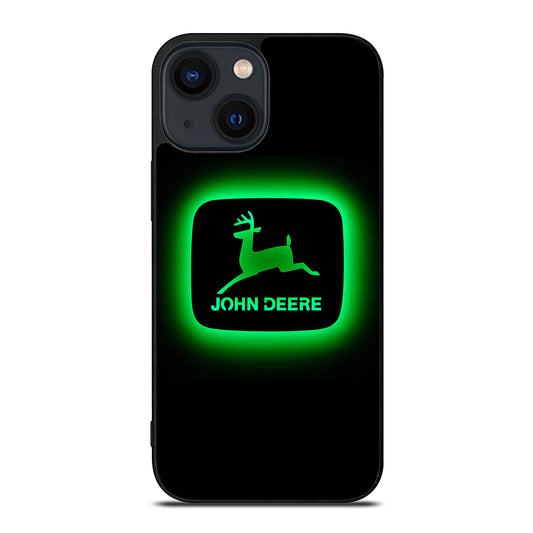 John Deere Green Light Illusion iPhone 14 Plus Case