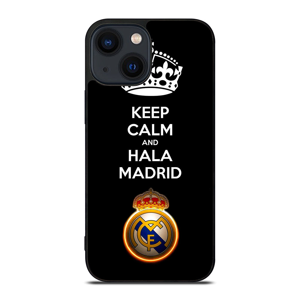 KEEP CALM AND HALA MADRID iPhone 14 Plus Case