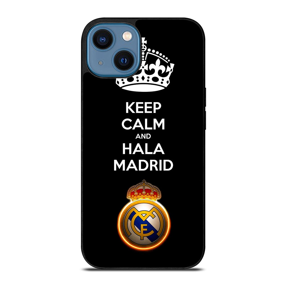 KEEP CALM AND HALA MADRID iPhone 14 Case