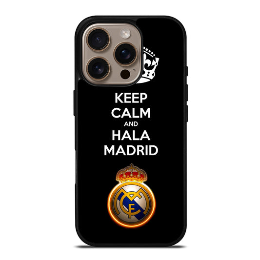 KEEP CALM AND HALA MADRID iPhone 16 Pro Case