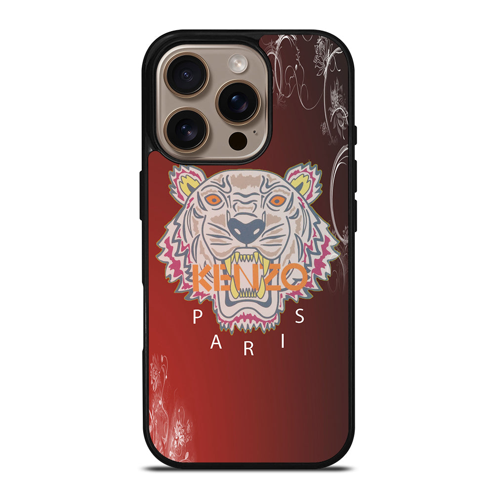 KENZO PARIS RED iPhone 16 Pro Case
