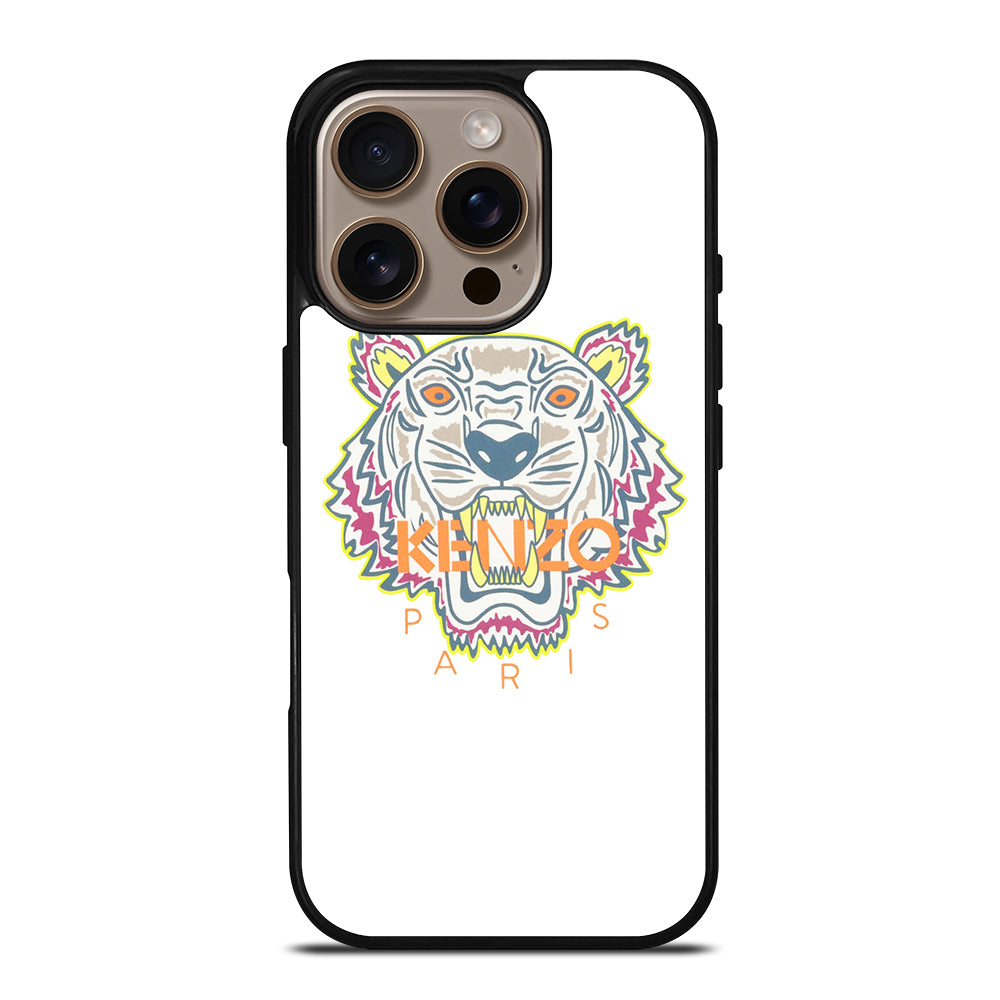 KENZO PARIS WHITE iPhone 16 Pro Case