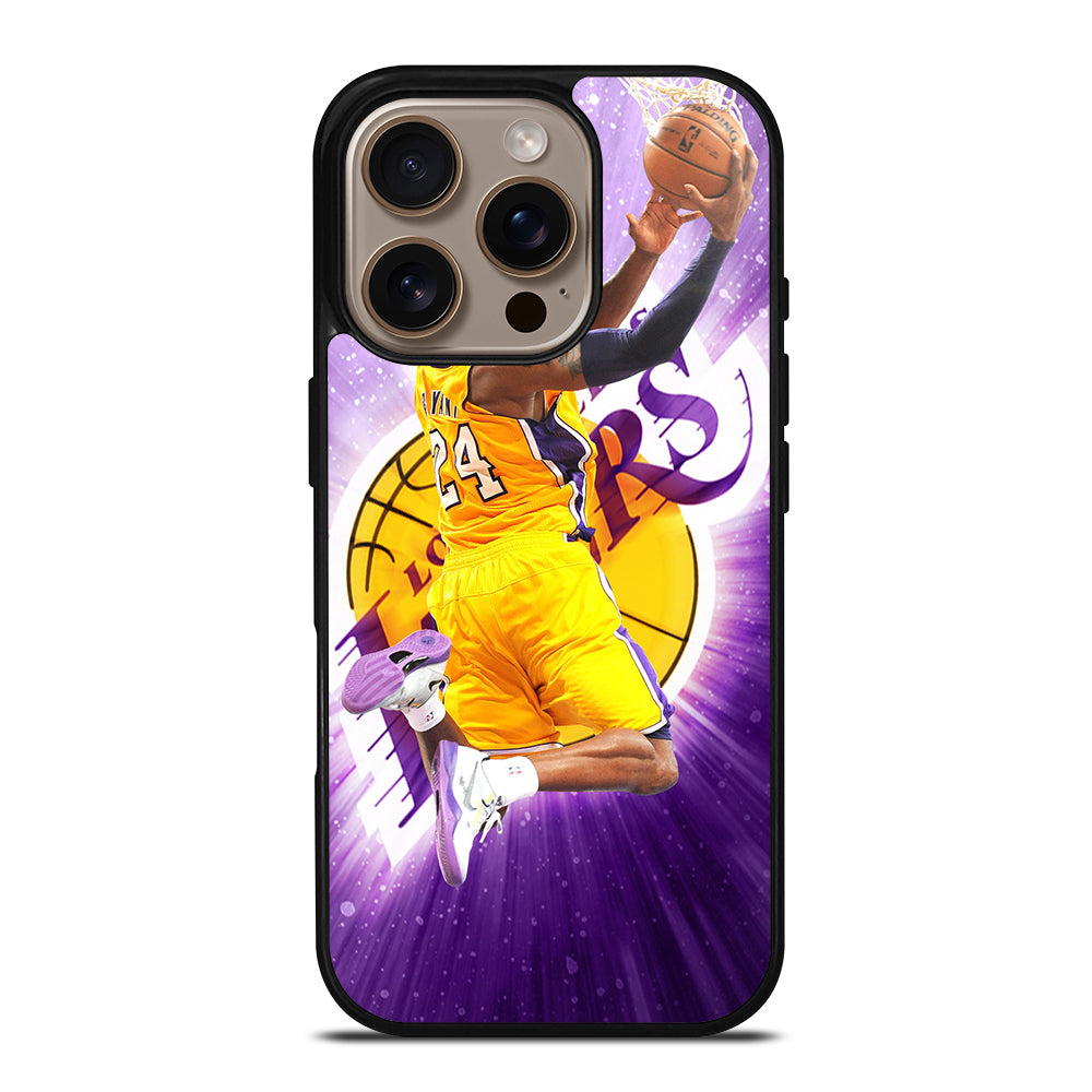 KOBE BRYANT LA LAKERS iPhone 16 Pro Case