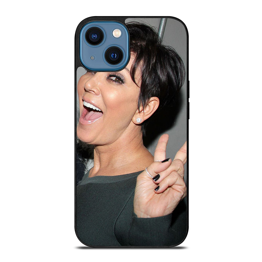 KRIS JENNER PISS CODE iPhone 14 Case