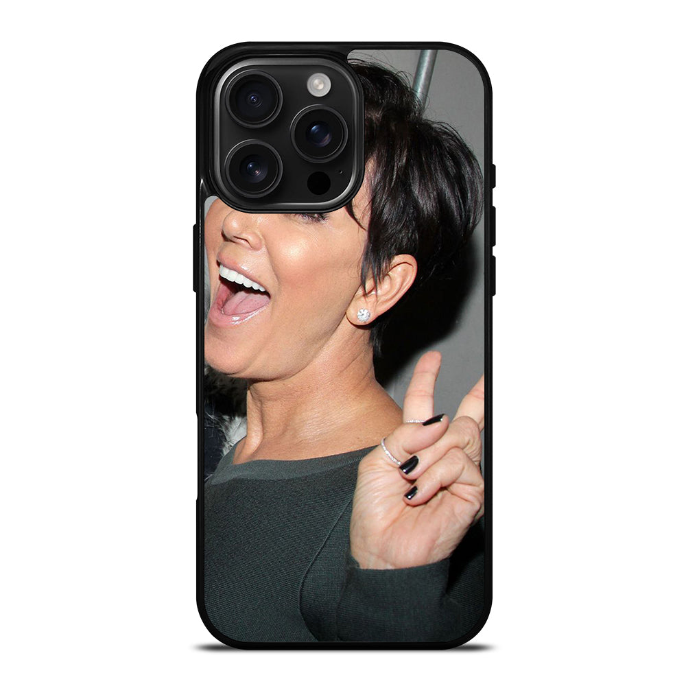 KRIS JENNER PISS CODE iPhone 16 Pro Max Case