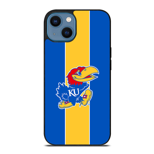 Kansas Jayhawks Logo iPhone 14 Case