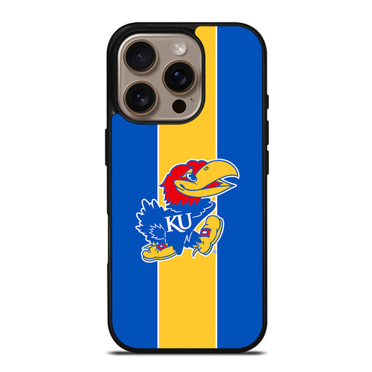 Kansas Jayhawks Logo iPhone 16 Pro Case