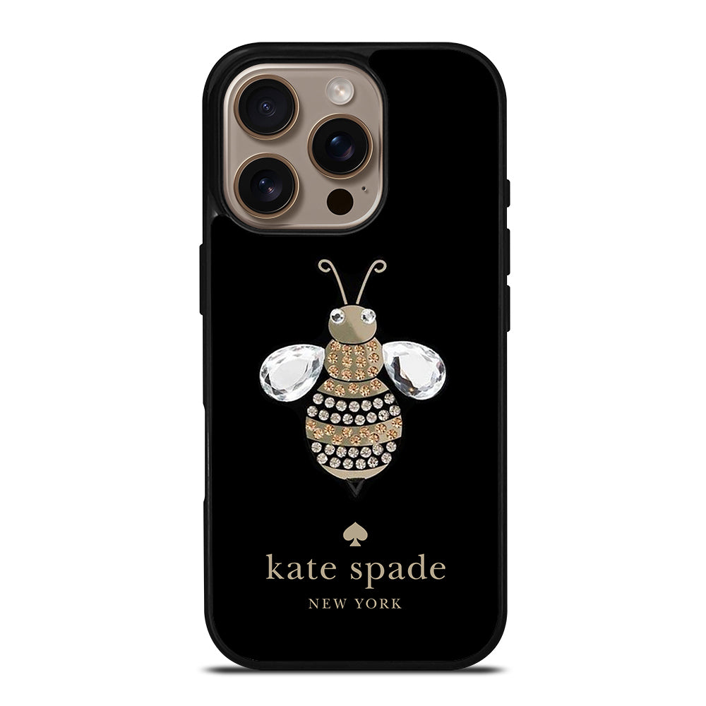 Kate Spade Bee Diamond Image iPhone 16 Pro Case