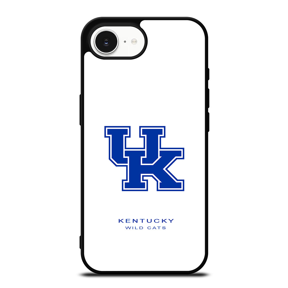 Kentucky Wild Cats iPhone 16e case black TPU silicone rubber protective cover by Casedear